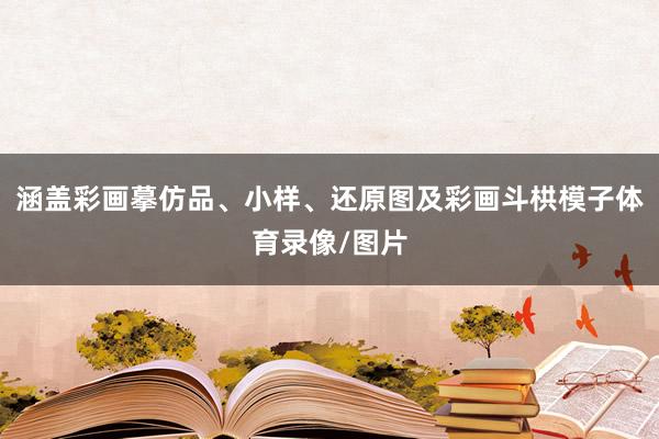 涵盖彩画摹仿品、小样、还原图及彩画斗栱模子体育录像/图片