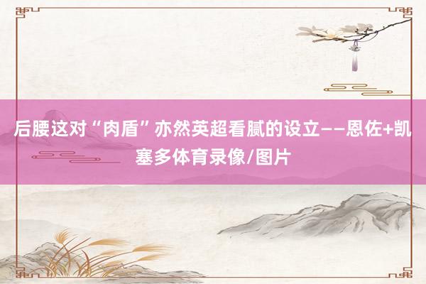 后腰这对“肉盾”亦然英超看腻的设立——恩佐+凯塞多体育录像/