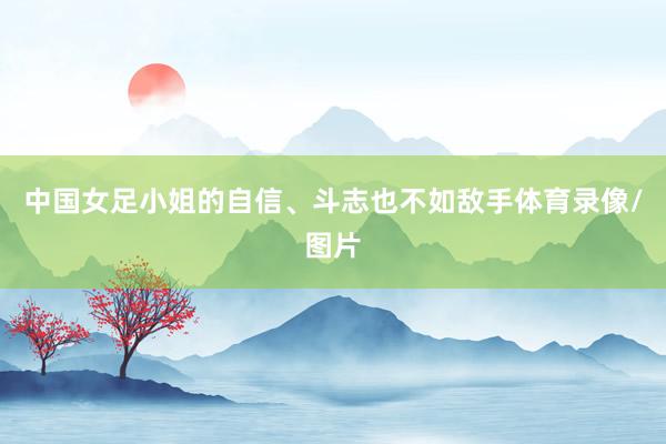 中国女足小姐的自信、斗志也不如敌手体育录像/图片