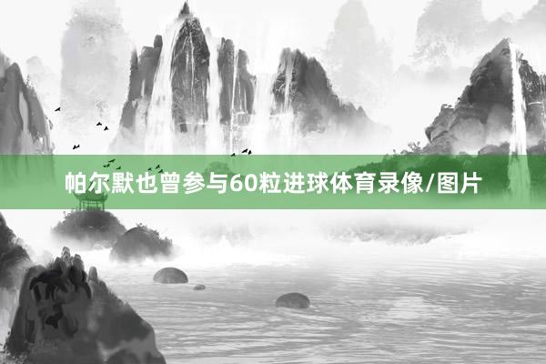 帕尔默也曾参与60粒进球体育录像/图片