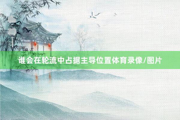 谁会在轮流中占据主导位置体育录像/图片