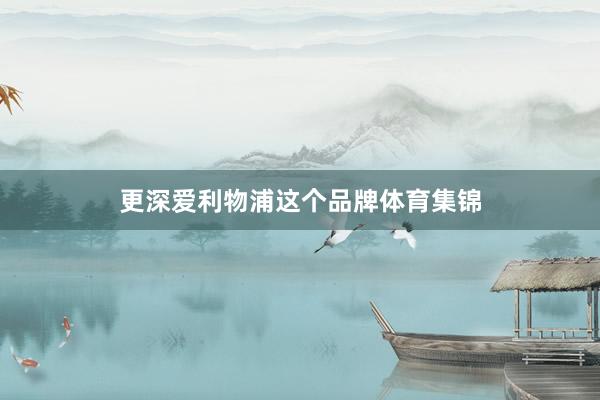 更深爱利物浦这个品牌体育集锦