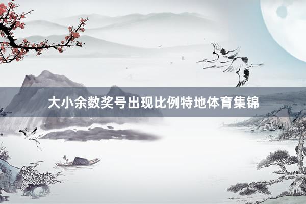 大小余数奖号出现比例特地体育集锦