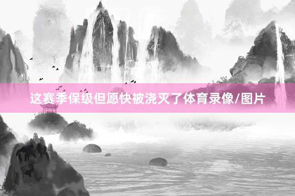 这赛季保级但愿快被浇灭了体育录像/图片